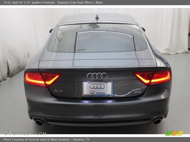 Daytona Gray Pearl Effect / Black 2013 Audi A7 3.0T quattro Premium