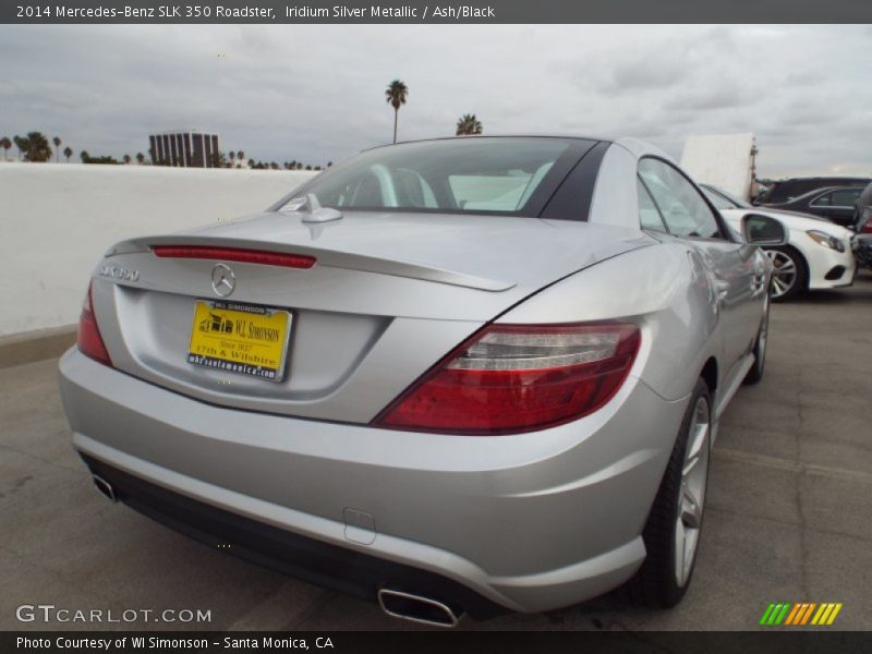 Iridium Silver Metallic / Ash/Black 2014 Mercedes-Benz SLK 350 Roadster