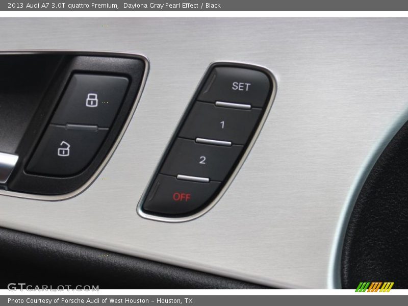 Daytona Gray Pearl Effect / Black 2013 Audi A7 3.0T quattro Premium