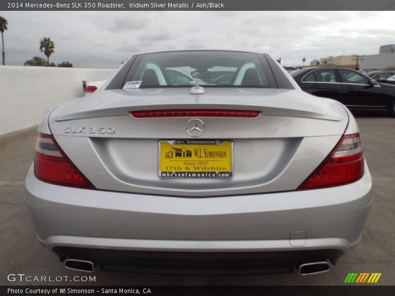 Iridium Silver Metallic / Ash/Black 2014 Mercedes-Benz SLK 350 Roadster