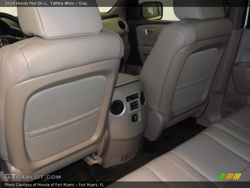 Taffeta White / Gray 2014 Honda Pilot EX-L