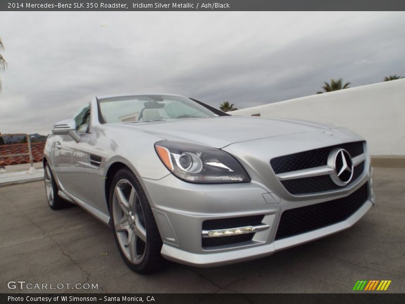 Front 3/4 View of 2014 SLK 350 Roadster