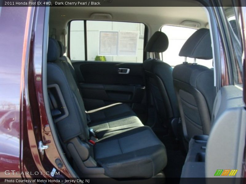 Dark Cherry Pearl / Black 2011 Honda Pilot EX 4WD
