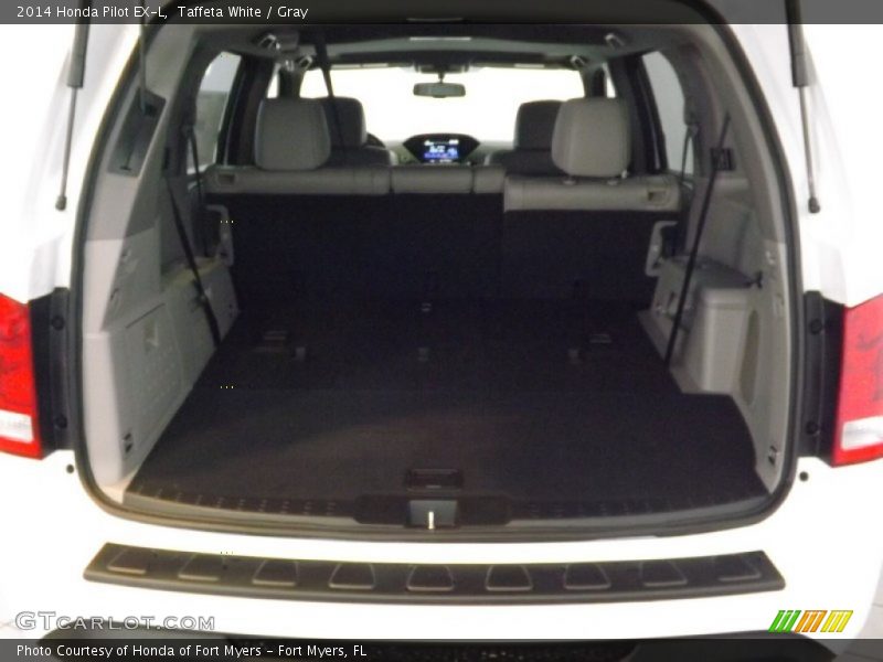 Taffeta White / Gray 2014 Honda Pilot EX-L