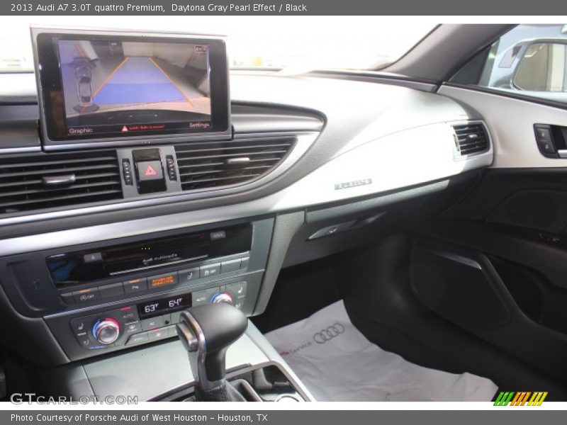 Daytona Gray Pearl Effect / Black 2013 Audi A7 3.0T quattro Premium