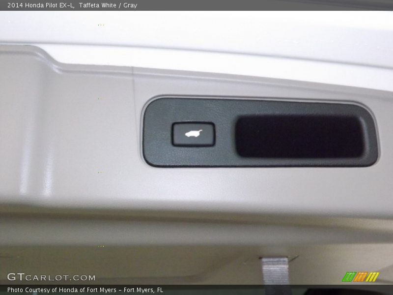 Taffeta White / Gray 2014 Honda Pilot EX-L