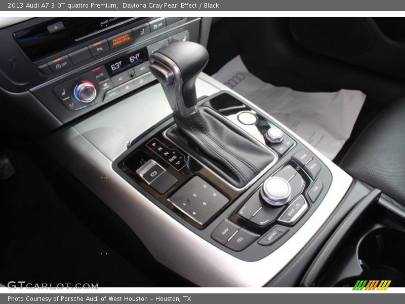 Daytona Gray Pearl Effect / Black 2013 Audi A7 3.0T quattro Premium