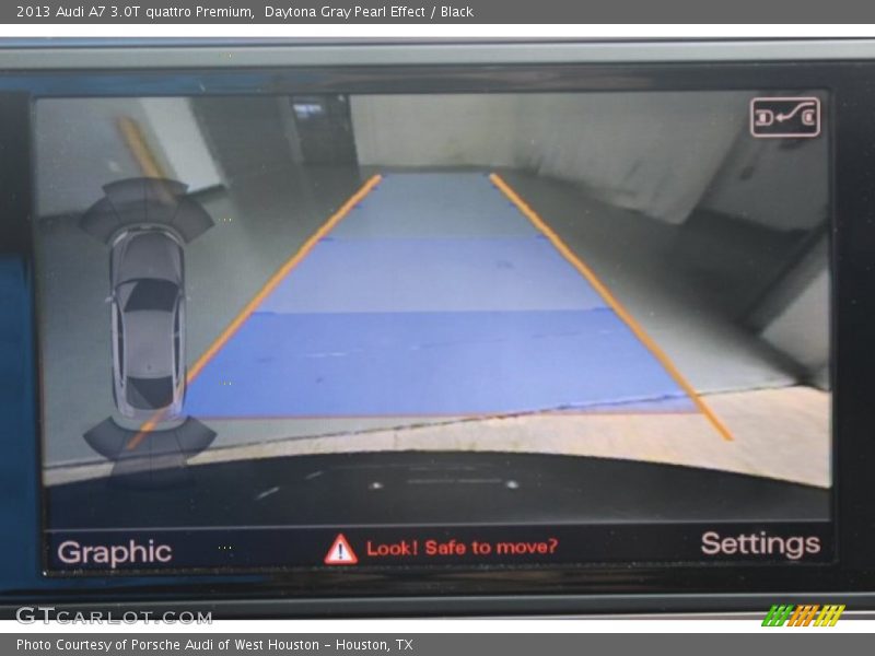 Daytona Gray Pearl Effect / Black 2013 Audi A7 3.0T quattro Premium