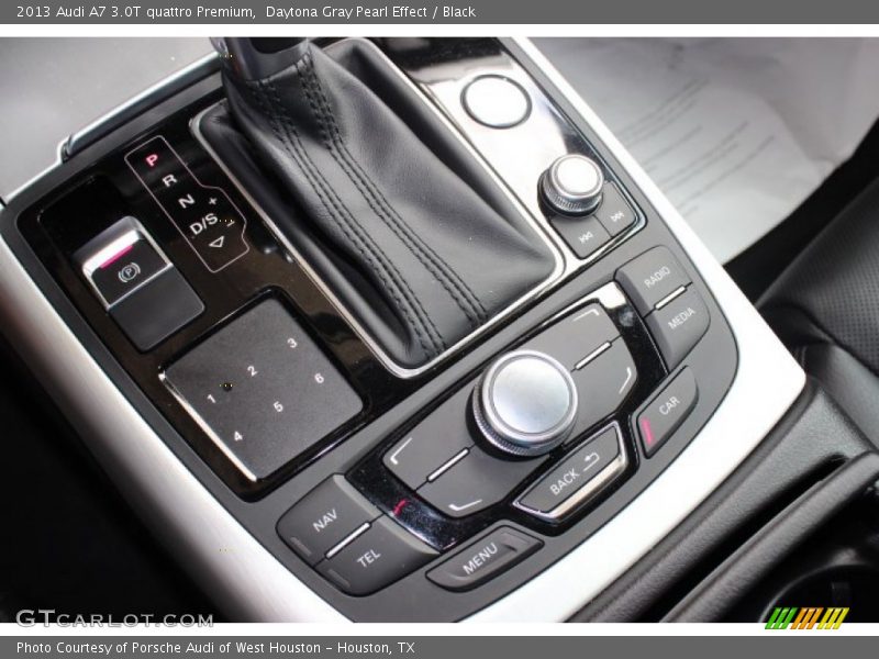 Daytona Gray Pearl Effect / Black 2013 Audi A7 3.0T quattro Premium