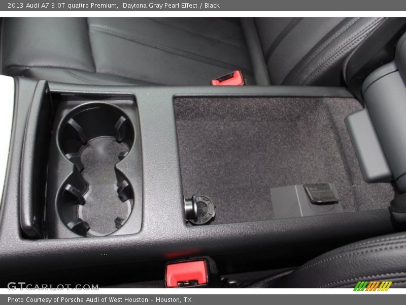 Daytona Gray Pearl Effect / Black 2013 Audi A7 3.0T quattro Premium