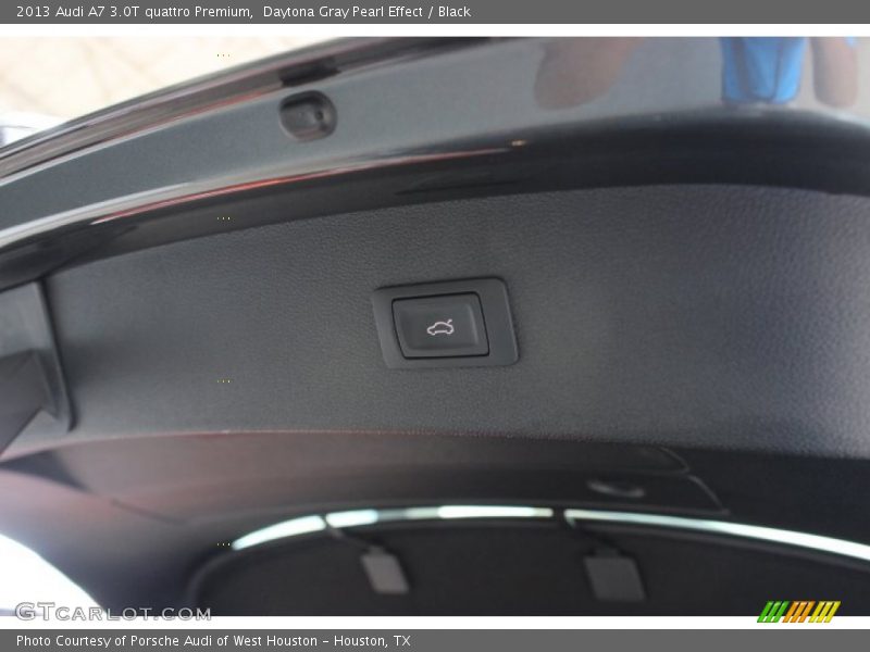 Daytona Gray Pearl Effect / Black 2013 Audi A7 3.0T quattro Premium