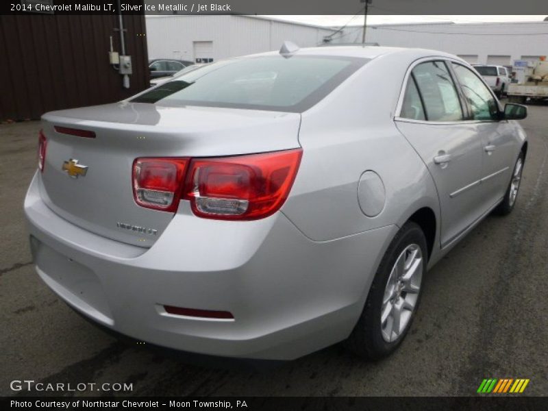 Silver Ice Metallic / Jet Black 2014 Chevrolet Malibu LT