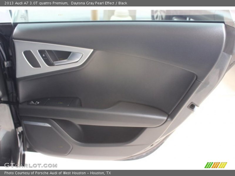 Daytona Gray Pearl Effect / Black 2013 Audi A7 3.0T quattro Premium