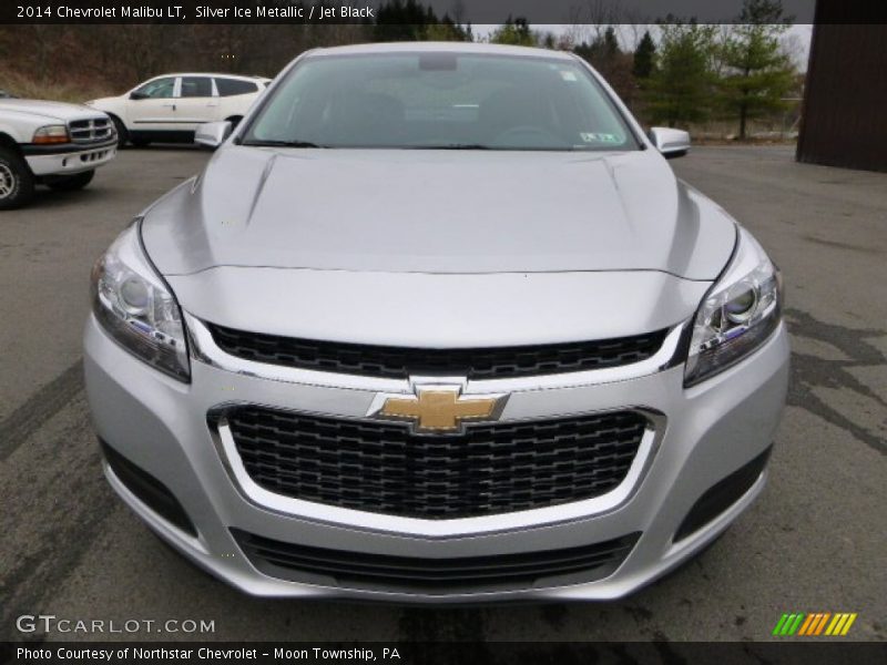 Silver Ice Metallic / Jet Black 2014 Chevrolet Malibu LT