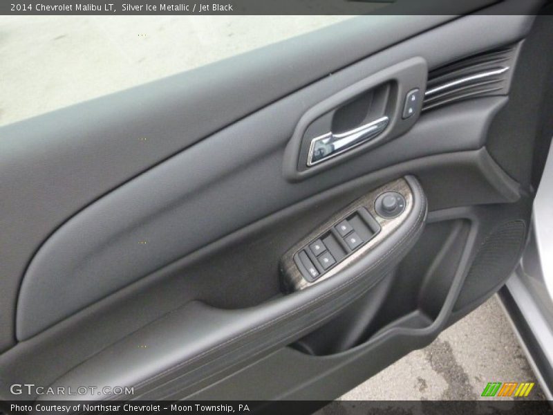 Silver Ice Metallic / Jet Black 2014 Chevrolet Malibu LT