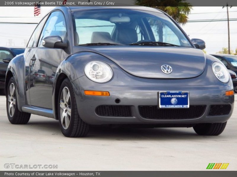 Platinum Grey / Grey 2006 Volkswagen New Beetle TDI Coupe