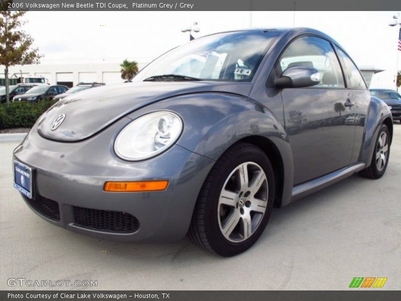 Platinum Grey / Grey 2006 Volkswagen New Beetle TDI Coupe