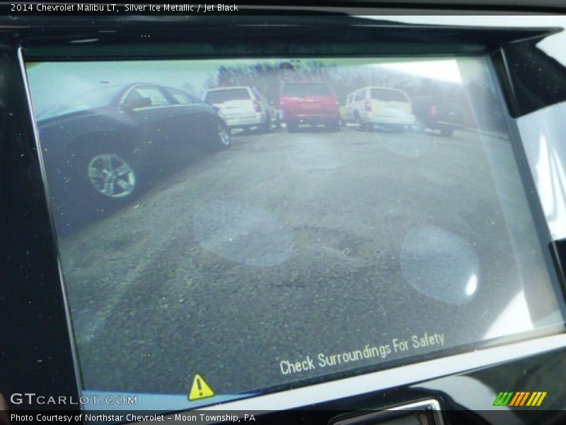 Silver Ice Metallic / Jet Black 2014 Chevrolet Malibu LT