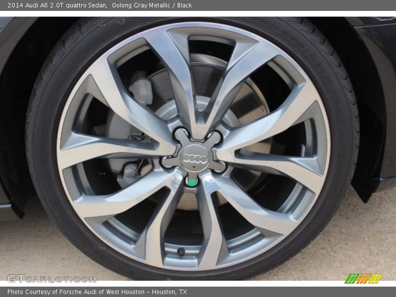 Oolong Gray Metallic / Black 2014 Audi A6 2.0T quattro Sedan