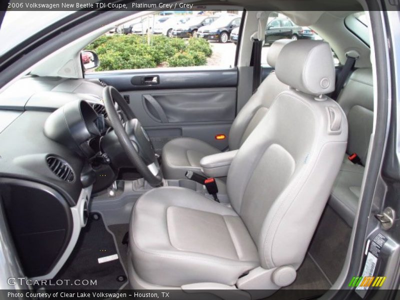Platinum Grey / Grey 2006 Volkswagen New Beetle TDI Coupe