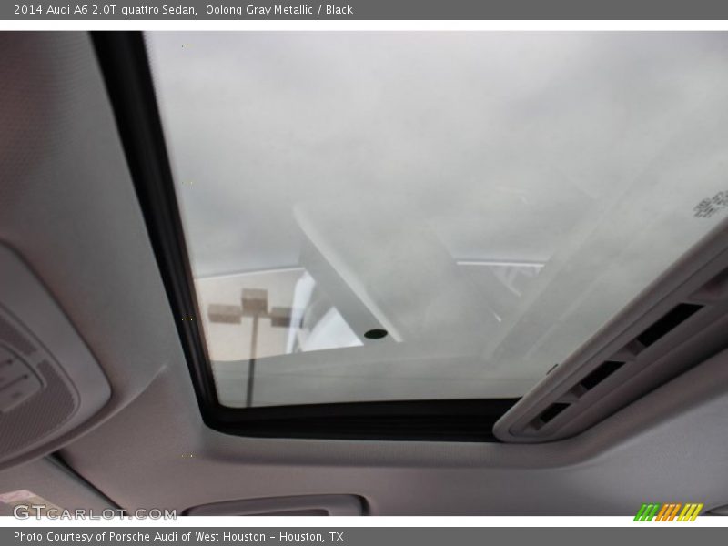 Oolong Gray Metallic / Black 2014 Audi A6 2.0T quattro Sedan