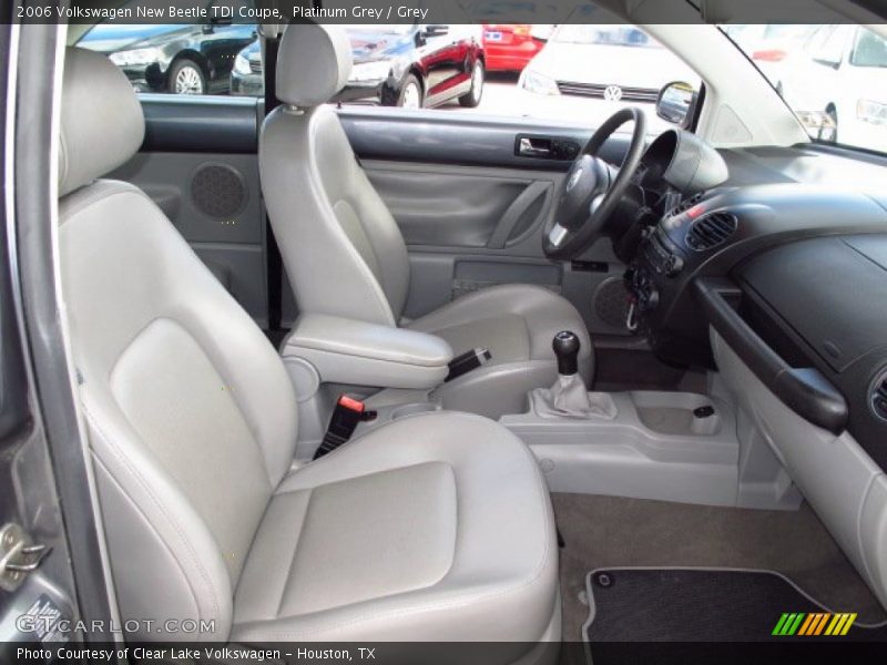 Platinum Grey / Grey 2006 Volkswagen New Beetle TDI Coupe