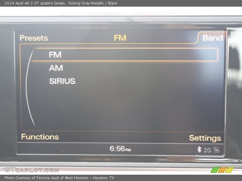 Oolong Gray Metallic / Black 2014 Audi A6 2.0T quattro Sedan