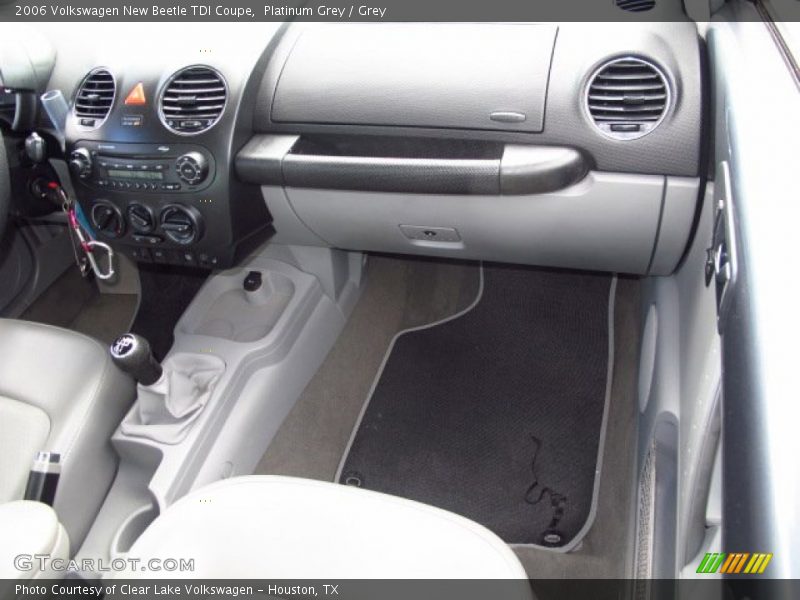 Platinum Grey / Grey 2006 Volkswagen New Beetle TDI Coupe