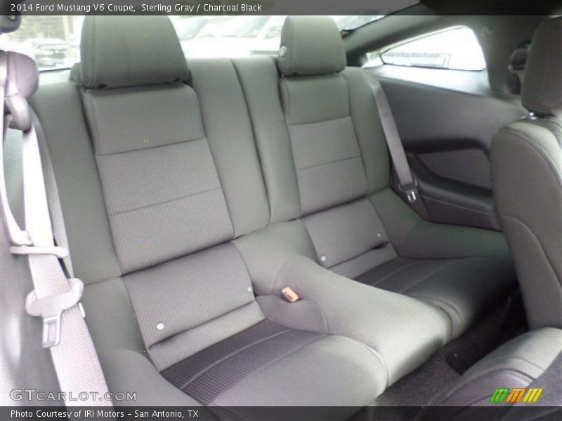 Sterling Gray / Charcoal Black 2014 Ford Mustang V6 Coupe