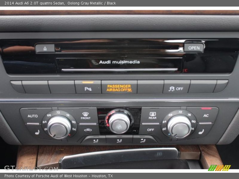 Oolong Gray Metallic / Black 2014 Audi A6 2.0T quattro Sedan