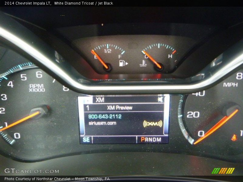 White Diamond Tricoat / Jet Black 2014 Chevrolet Impala LT