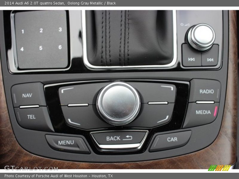 Oolong Gray Metallic / Black 2014 Audi A6 2.0T quattro Sedan