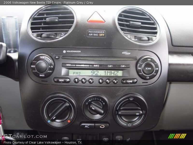Platinum Grey / Grey 2006 Volkswagen New Beetle TDI Coupe