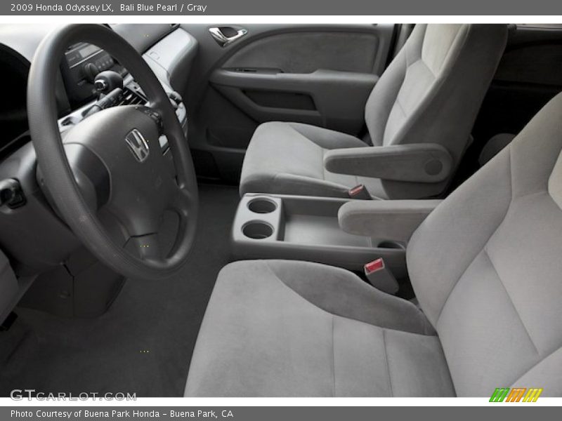 Bali Blue Pearl / Gray 2009 Honda Odyssey LX