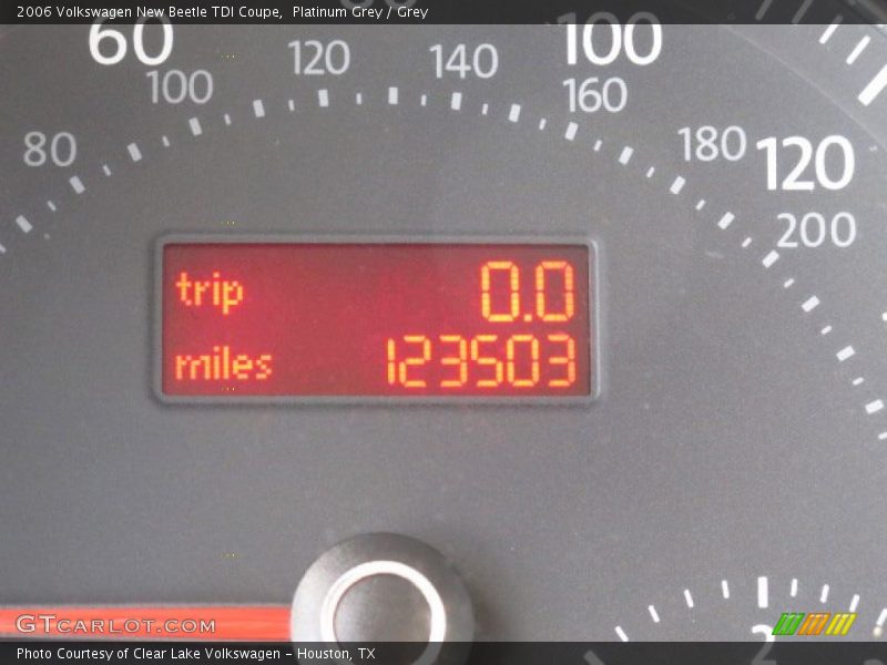Platinum Grey / Grey 2006 Volkswagen New Beetle TDI Coupe