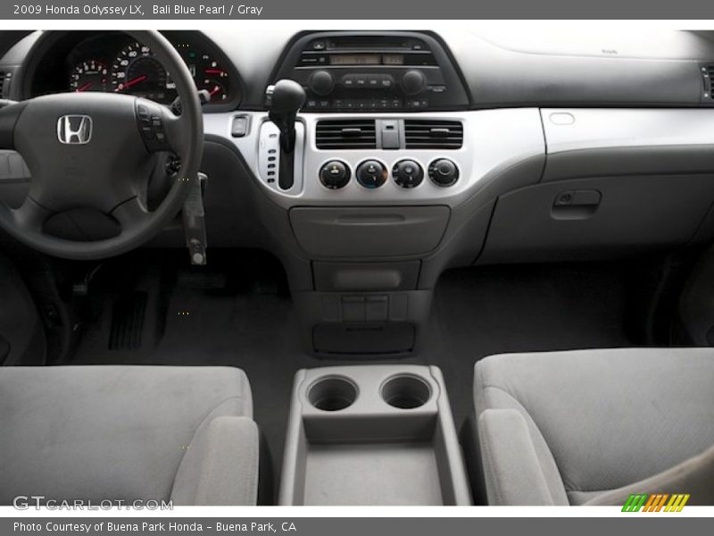 Bali Blue Pearl / Gray 2009 Honda Odyssey LX