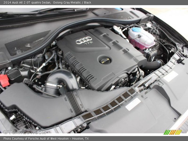 Oolong Gray Metallic / Black 2014 Audi A6 2.0T quattro Sedan