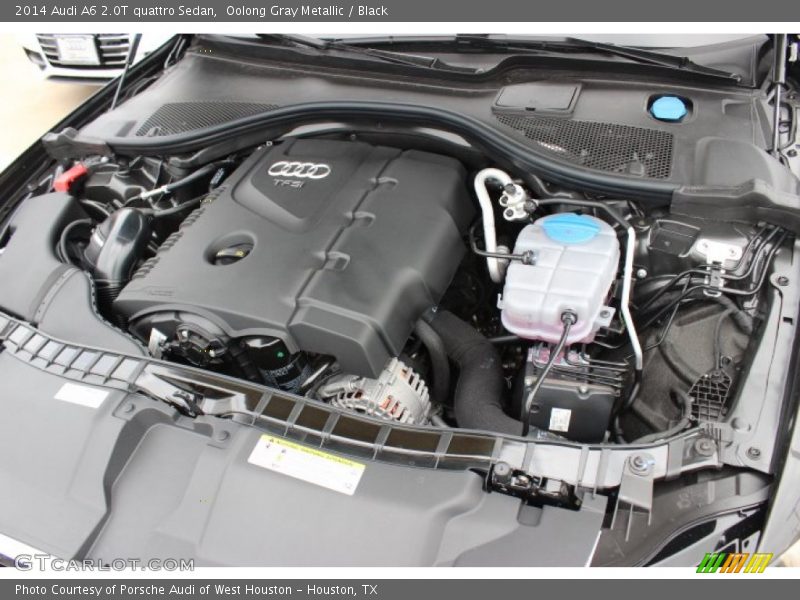 Oolong Gray Metallic / Black 2014 Audi A6 2.0T quattro Sedan