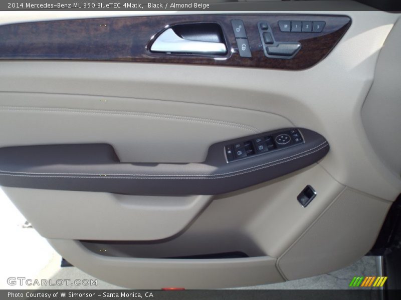 Black / Almond Beige 2014 Mercedes-Benz ML 350 BlueTEC 4Matic