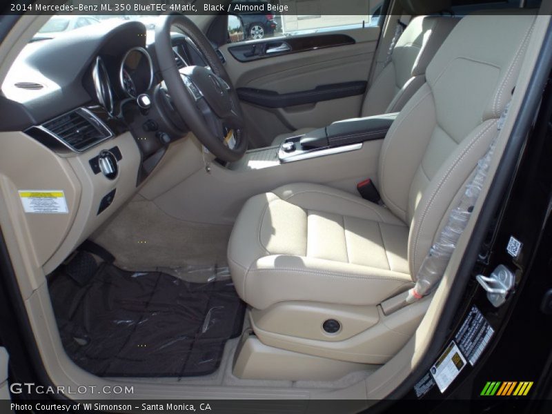 Black / Almond Beige 2014 Mercedes-Benz ML 350 BlueTEC 4Matic