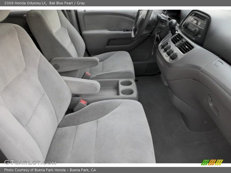 Bali Blue Pearl / Gray 2009 Honda Odyssey LX