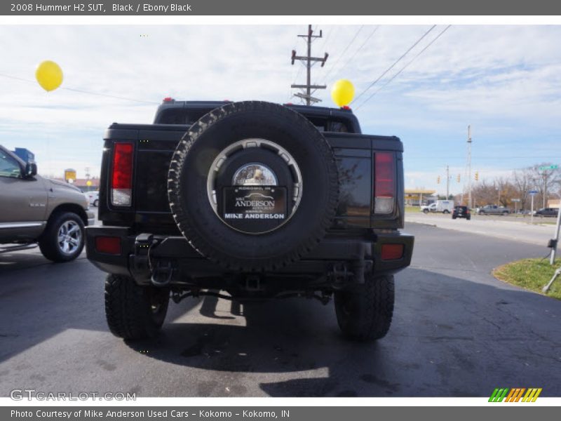 Black / Ebony Black 2008 Hummer H2 SUT