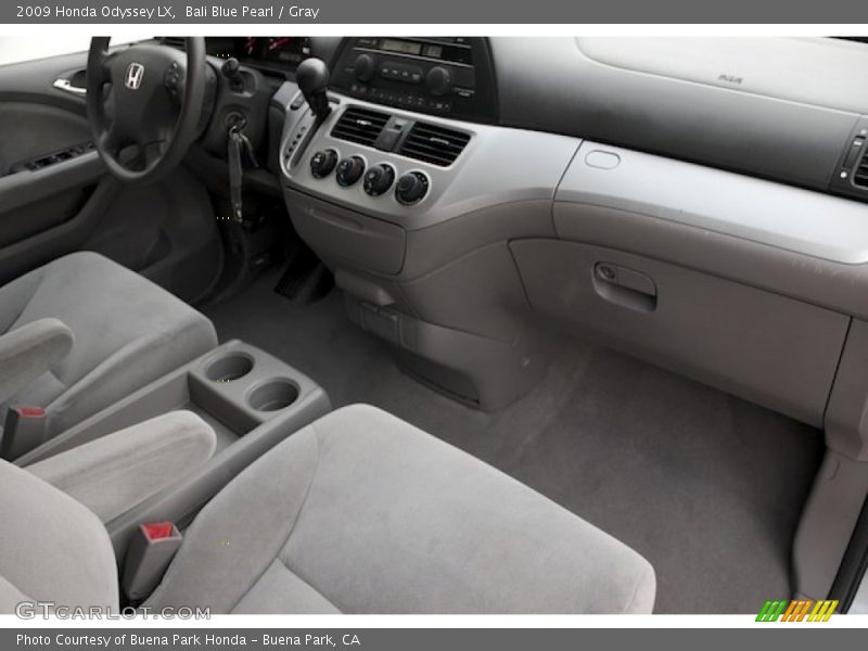 Bali Blue Pearl / Gray 2009 Honda Odyssey LX