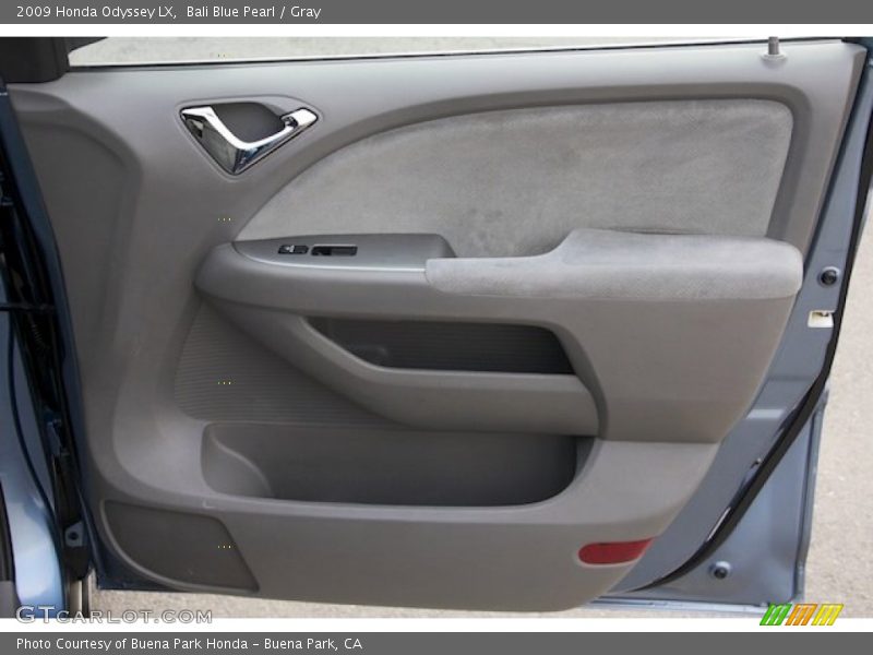 Bali Blue Pearl / Gray 2009 Honda Odyssey LX