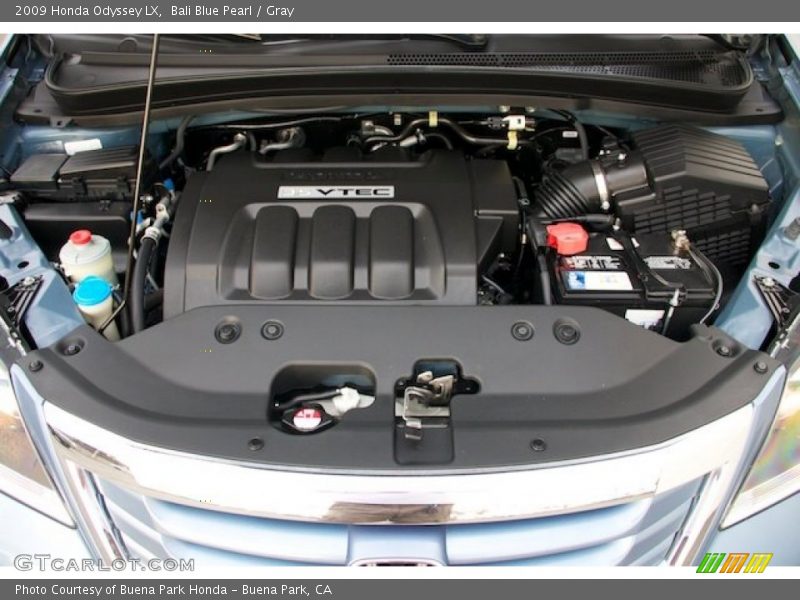 Bali Blue Pearl / Gray 2009 Honda Odyssey LX