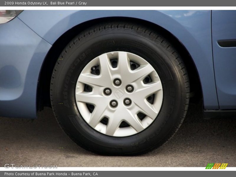 Bali Blue Pearl / Gray 2009 Honda Odyssey LX