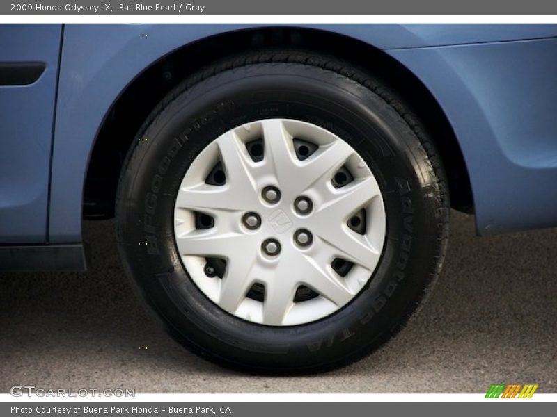 Bali Blue Pearl / Gray 2009 Honda Odyssey LX