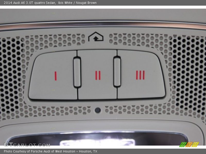 Ibis White / Nougat Brown 2014 Audi A6 3.0T quattro Sedan