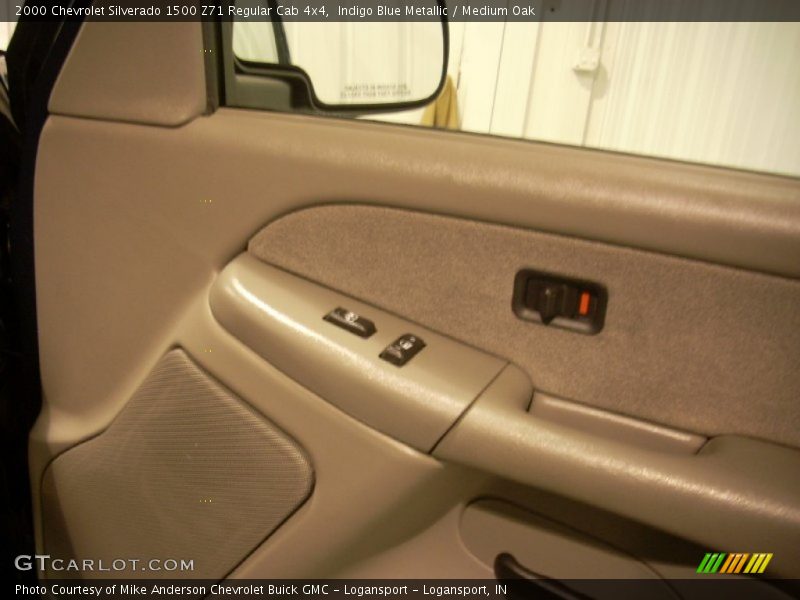 Indigo Blue Metallic / Medium Oak 2000 Chevrolet Silverado 1500 Z71 Regular Cab 4x4