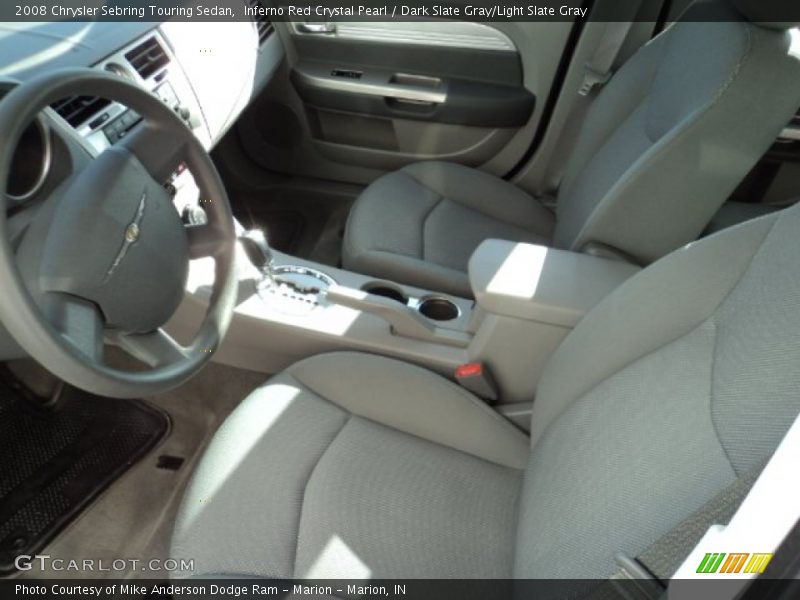 Inferno Red Crystal Pearl / Dark Slate Gray/Light Slate Gray 2008 Chrysler Sebring Touring Sedan